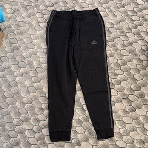 Adidas Black Jogger Pants